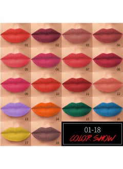 Vibely Vibely Velvet Matte Lipstick: Rich, Bold Color with a Soft Matte Finish Waterproof, Long-Lasting & Flawless Velvet Lips, One Size 08#  - Image 3