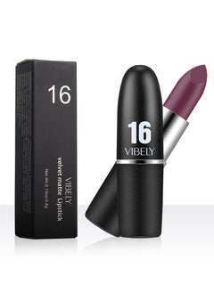 Vibely Vibely Velvet Matte Lipstick: Rich, Bold Color with a Soft Matte Finish Waterproof, Long-Lasting & Flawless Velvet Lips, One Size 08#  - Image 5