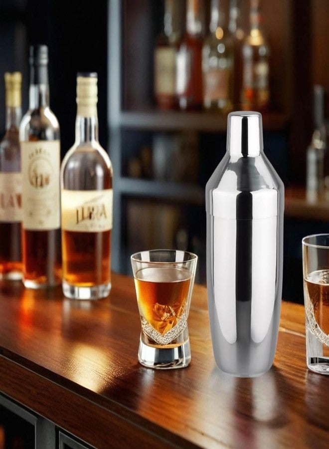 أرورا خلاط كوكتيل أرورا المصنوع من الفولاذ المقاوم للصدأ بجدار مزدوج سعة 21 أونصة، بتصميم معزول ومصفاة مدمجة، خلاط مشروبات مارغريتا مثالي لتحضير المشروبات في البار المنزلي - Image 2