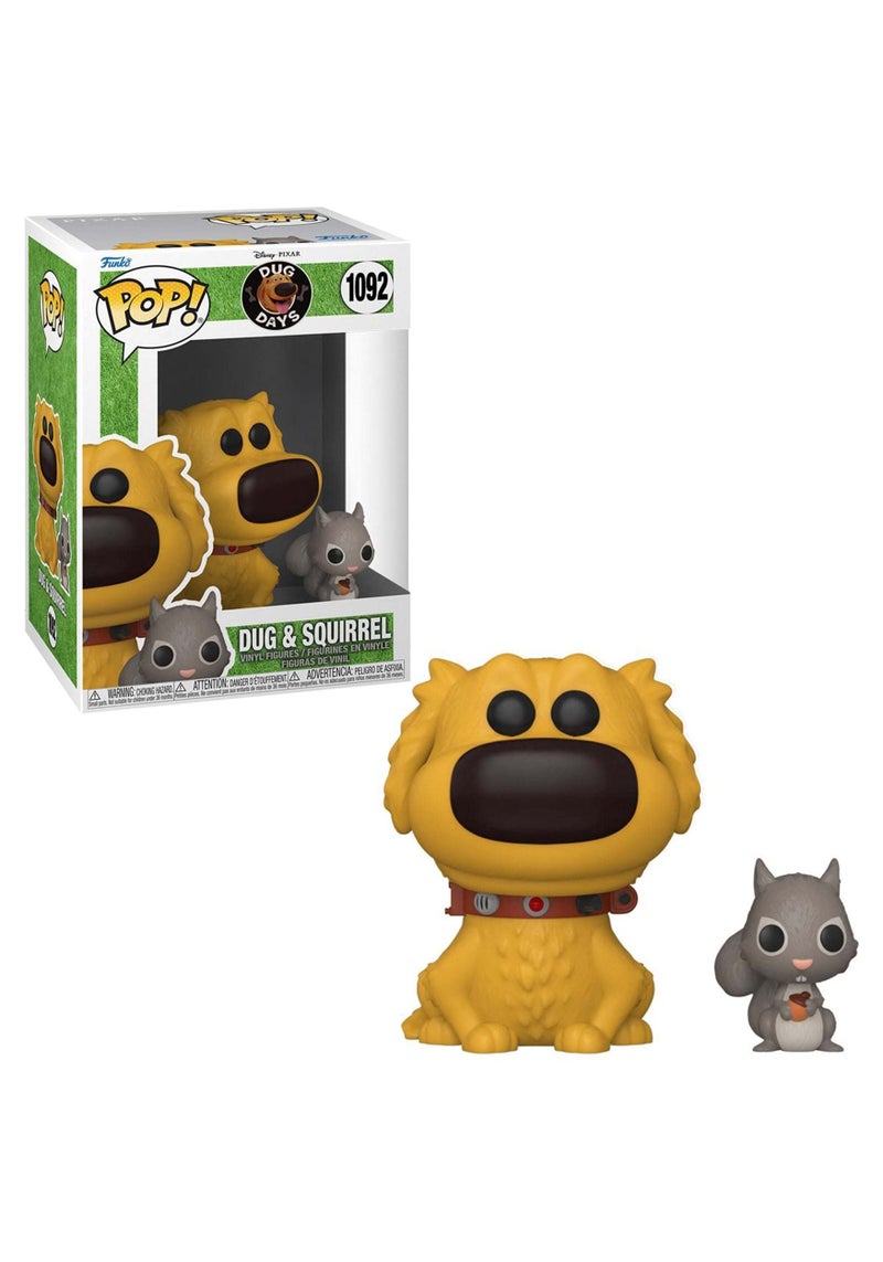 Funko 57384 POPandBuddy: Dug Days- Dug w/Squirrel - Image 1
