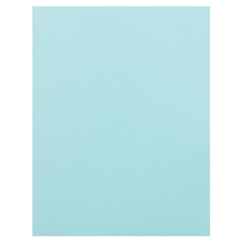 LUXPaper 8.5" x 11" Paper | Letter Size | Pastel Blue | 60lb. Text | 50 Qty - Image 1
