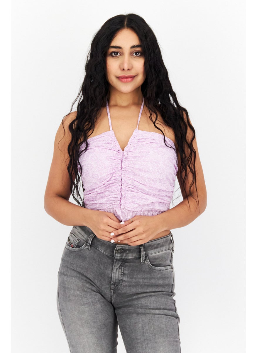 Women Halter Neck Straight Across Textured Top, Lavender - pzsku/ZC153AE4F3B8181E5DB22Z/45/_/1724351200/e54c840e-3537-4438-9613-569a1a8f804a