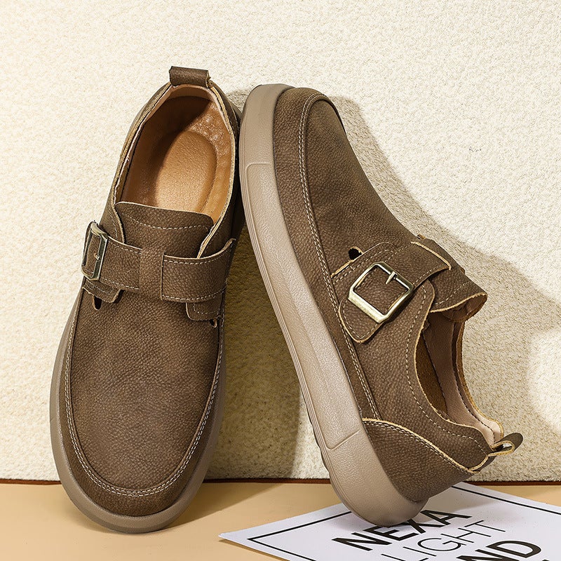 Popular Men'S Shoes Summer Breathable Clogs Live New Sandals Men'S Leather Shoes Large Size - Image 5