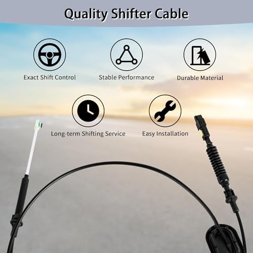 OCEANJDMYC Automatic Transmission Shift Control Cable Replace 15037353 905-605, Gear Shifter Cable Compatible with Chevrolet Chevy C1500 C2500 C3500 GMC Yukon - Image 5