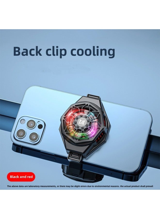 إسكدنيا Shake Sound Explosions N3 Chicken King Live Mobile Phone Semiconductor Radiator Back Clip Cooling Refrigeration Artifact-Color:N3 Mobile Phone Semiconductor Radiator - Image 2