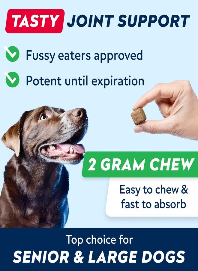 STRELLALAB Hip & Joint Glucosamine Supplement Treats for Dogs - Chondroitin, Omega-3, MSM - Advanced Joint Health Support Chews for Large Breed - Pain Relief - Bacon Flavor - 120 Ct - Made in USA - Image 5