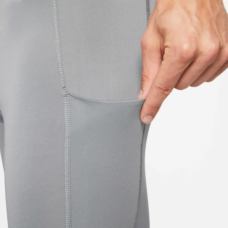 Nike Grey Men's Pro Dri-FIT Training Tights for Men | Best Price UAE