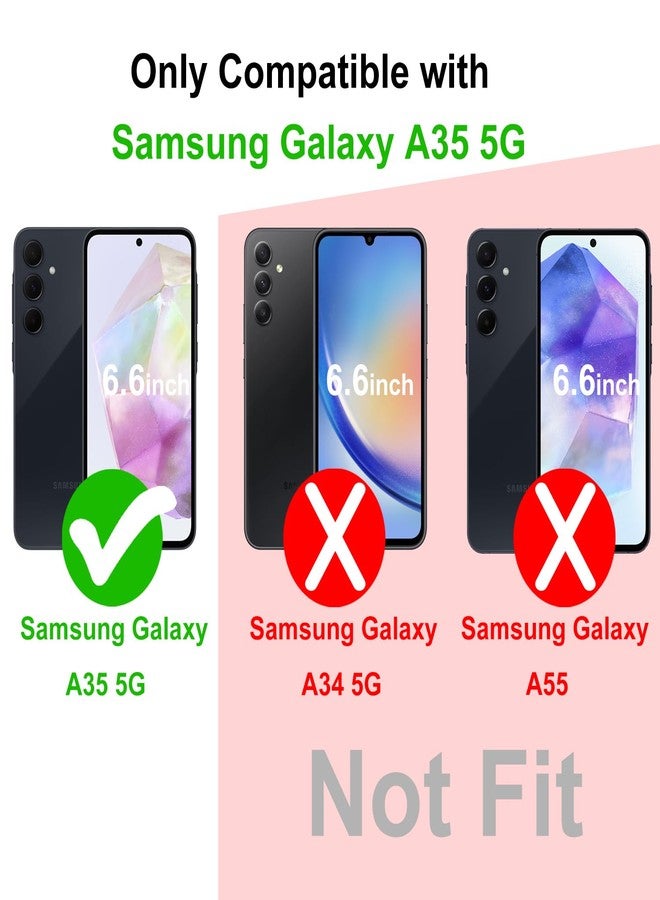 TENOC Phone Case for Samsung Galaxy A35 5G, Clear Case Shockproof Protective Bumper Slim Cover - Image 2