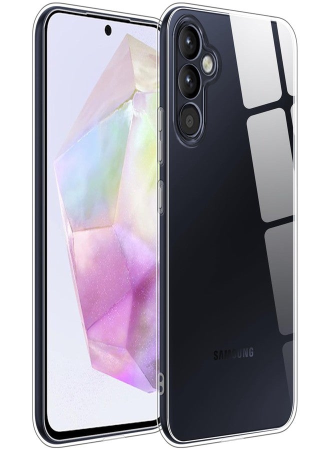 TENOC Phone Case for Samsung Galaxy A35 5G, Clear Case Shockproof Protective Bumper Slim Cover - Image 1