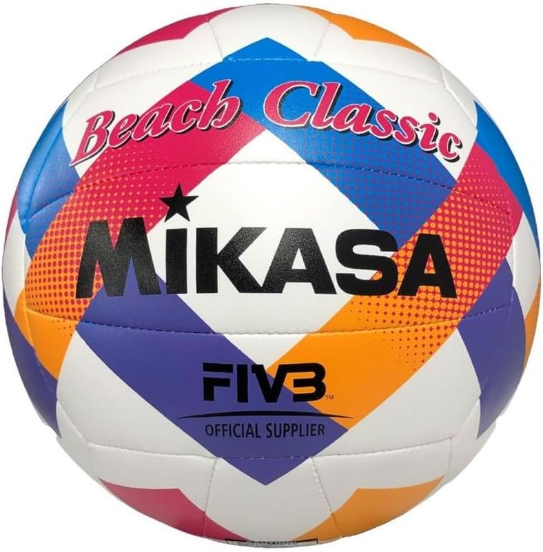 MIKASA Beach Classic Volleyball BV543C-VXA-O - Multicoloured