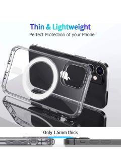 Magnetic Clear for iPhone 11 Pro  Case, [Compatible with Magsafe] [Wireless Charging] Shockproof Anti-Yellow and Military Drop Protection, Slim Phone Case for iPhone 11 Pro -Clear - pzsku/ZC153F11450FDC5E21A66Z/45/_/1722372549/64e592c8-6de5-4422-b66b-0aa58596a9e8