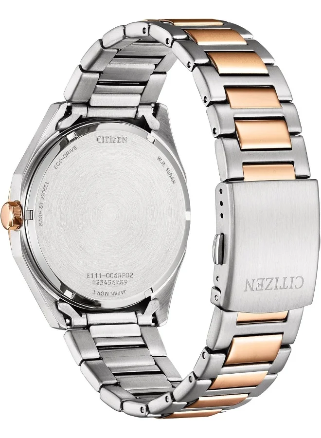 CITIZEN CITIZEN Stainless Steel Analog Blue Dial Men Watch-Bm7606-84L, Multi-Color Band