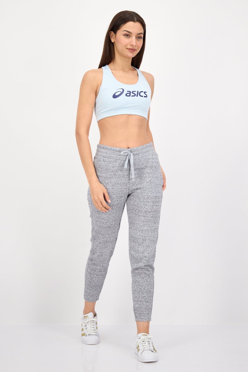 asics Women Sportswear Fit Padded Running Sport Bra, Blue - Image 4