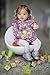 iCradle Handmade 24 Inch Realistic Girl Toddler Reborn Doll Weighted Soft Vinyl Silicone Reborn Baby Doll Lifelike Newborn Baby Dolls Birthday Toy Set for Kids Age 3 - Image 4