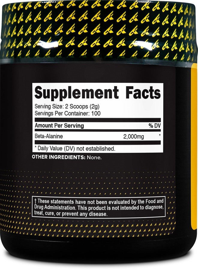 Primaforce Beta Alanine Powder, Unflavored, 200 Grams - Gluten Free, Non-GMO Supplement for Men and Women - Image 4