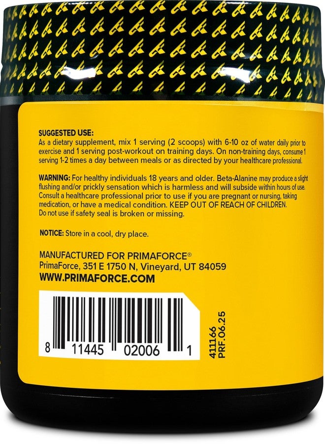 Primaforce Beta Alanine Powder, Unflavored, 200 Grams - Gluten Free, Non-GMO Supplement for Men and Women - Image 3