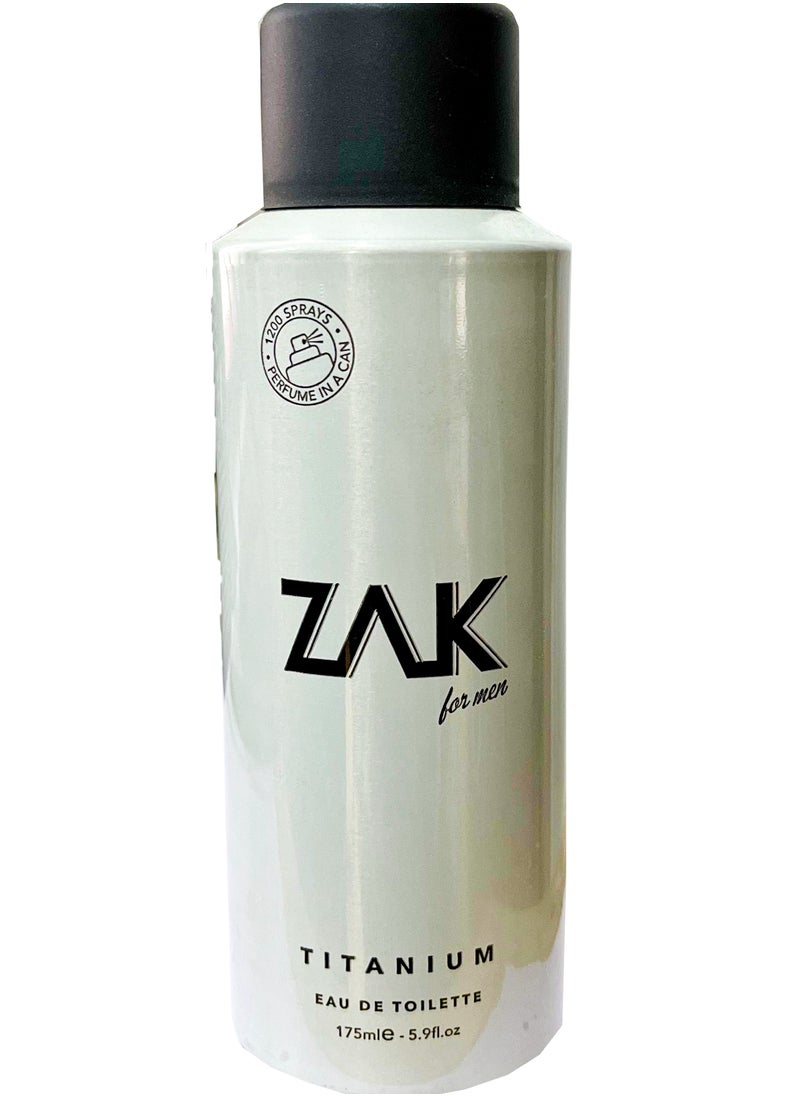 زاك - عطر زاك تيتانيوم للرجال - 175 مل - Image 1