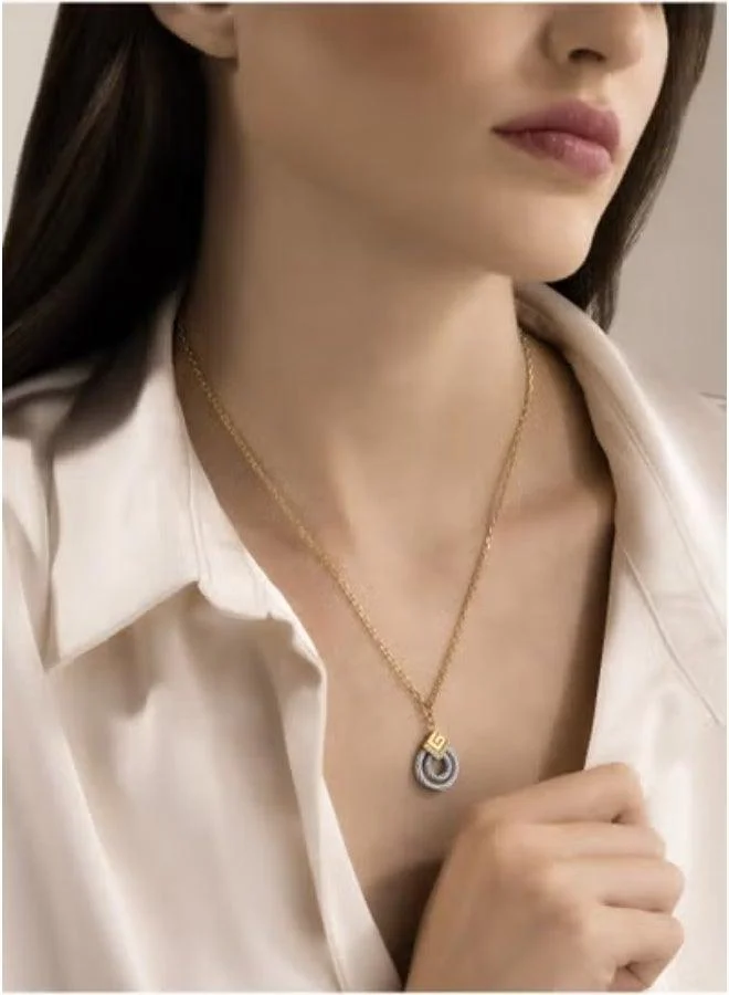 Guy Laroche Tina Gold Plated Pendant Necklace for Women 450mm