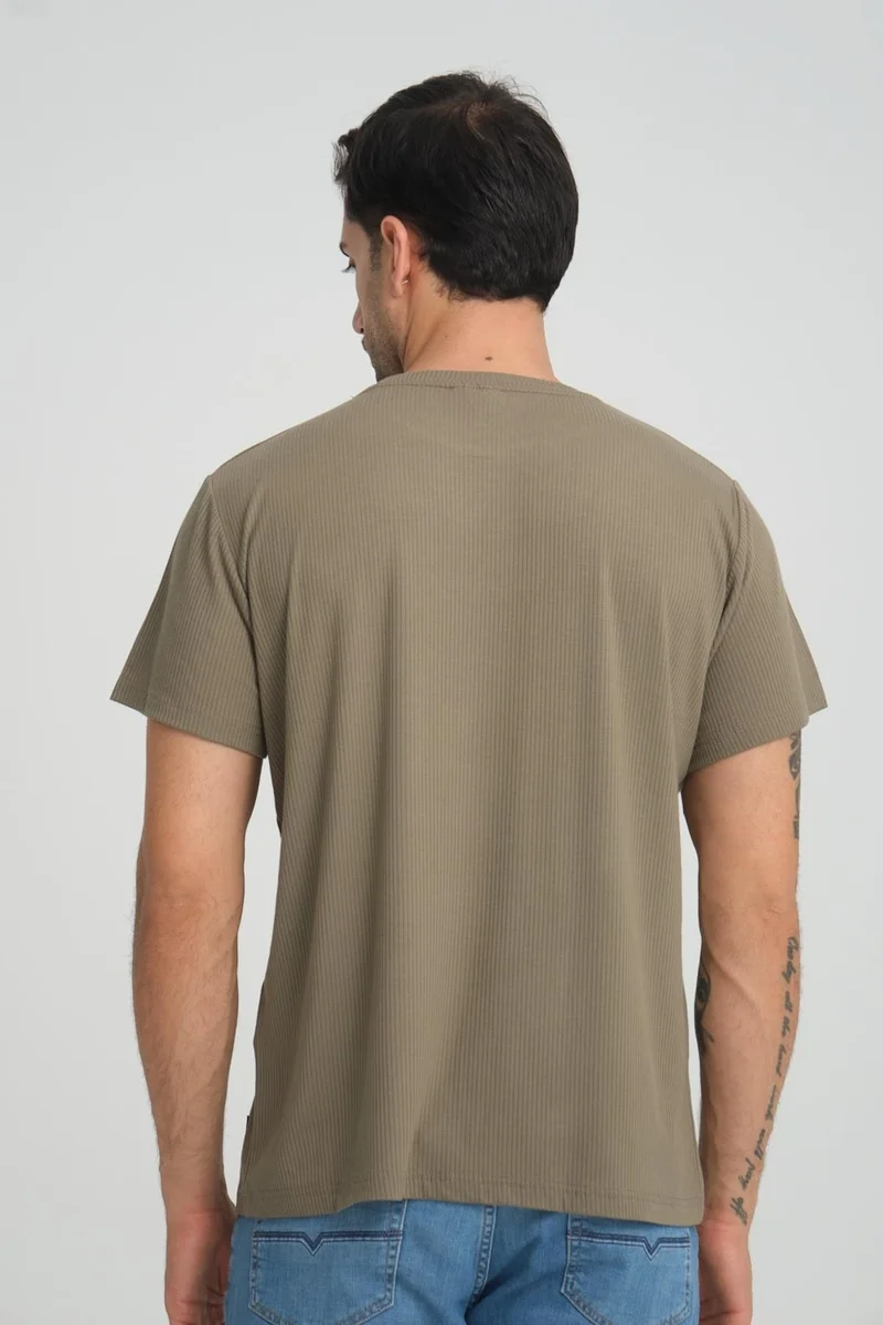 Alexander Gardi Crew Neck Ribbed Regular Fit T-Shirt (E24-083 00)