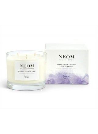 NEOM Lavender, Jasmine & Basil Candle, 3 Wick | Scent to Sleep | Essential Oil Aromatherapy Candle | 100% Natural Fragrance - pzsku/ZC15459FC468B23A18673Z/45/_/1686635953/81818d3a-7d21-492d-8a40-e46838202220
