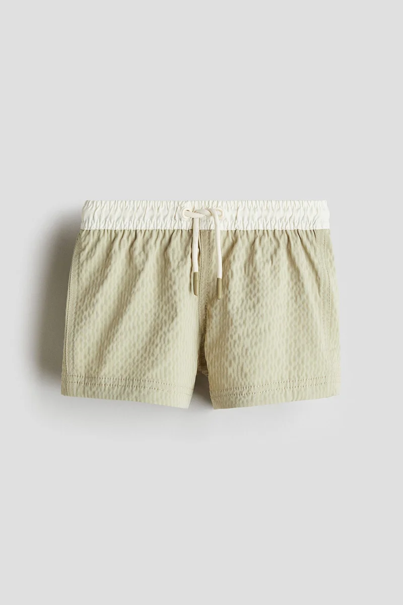 H&M Seersucker swim shorts