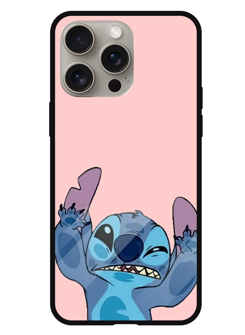 Theodor Protective Case Anti Scratch Shock Proof Bumper Cover For iPhone 15 Pro Max Stitch - Image 1