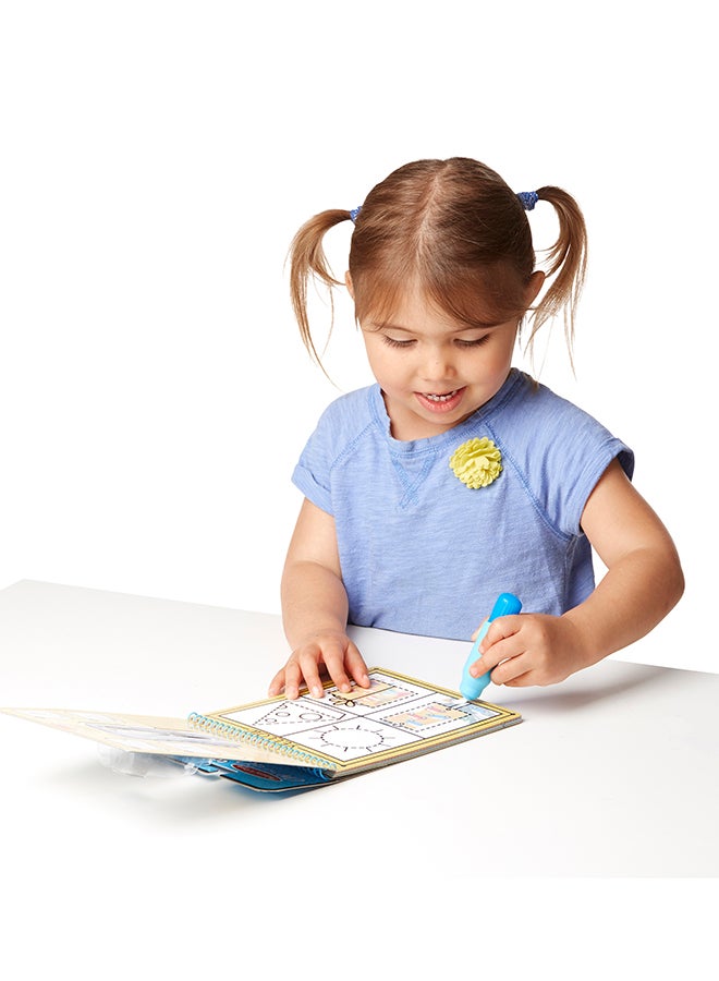 Melissa & Doug على الطريق واو! وسادة تلوين قابلة لإعادة الاستخدام تكشف عن الألوان والأشكال ، متعددة الألوان - Image 4