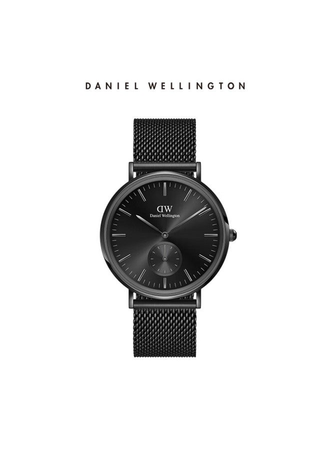 Daniel Wellington Dw714 Phantom Single-eye Business Men's Quartz Watch With Steel Band - Birthday Gift For Boyfriend - Image 2