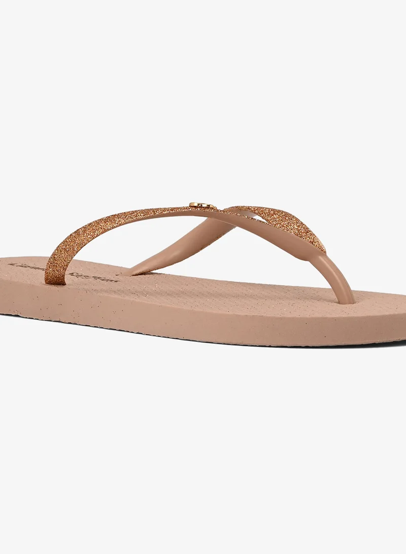 Carmen Steffens Flip-Flops Rosé Brilho