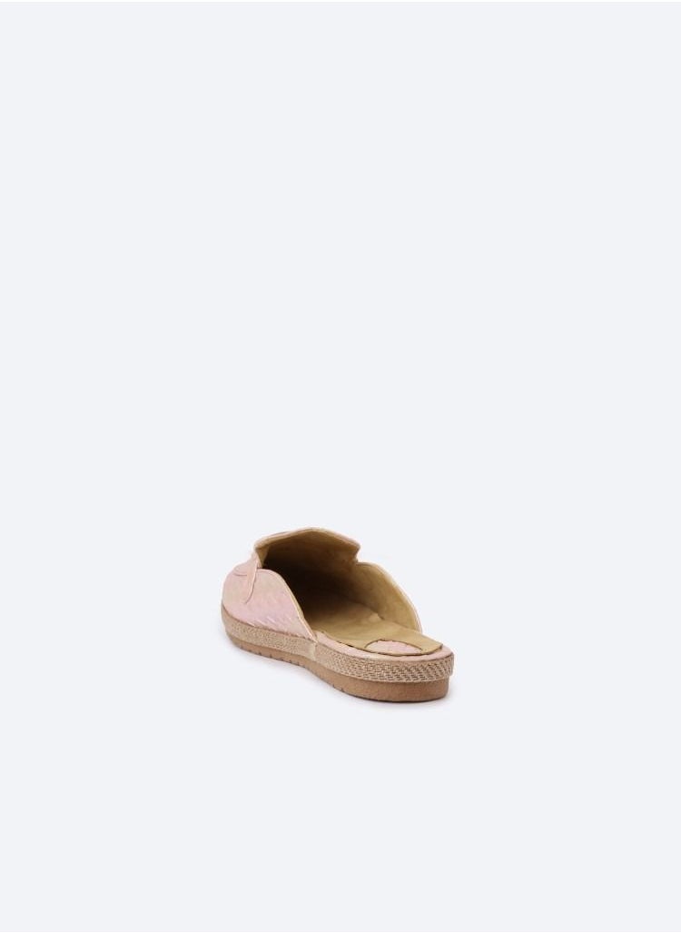 Zahwa Slipper Circled  Accessories Leather Flat  - Image 4