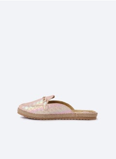 زهوة Slipper Circled  Accessories Leather Flat  - Image 3