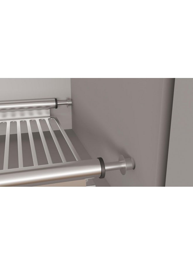 Volo - VOLO Stainless Steel Dish Plate Rack Drainer for Kitchen, Cabinet Width GTPT 60cm (600 mm) X 10 Inch, Set of 3pcs - Image 1