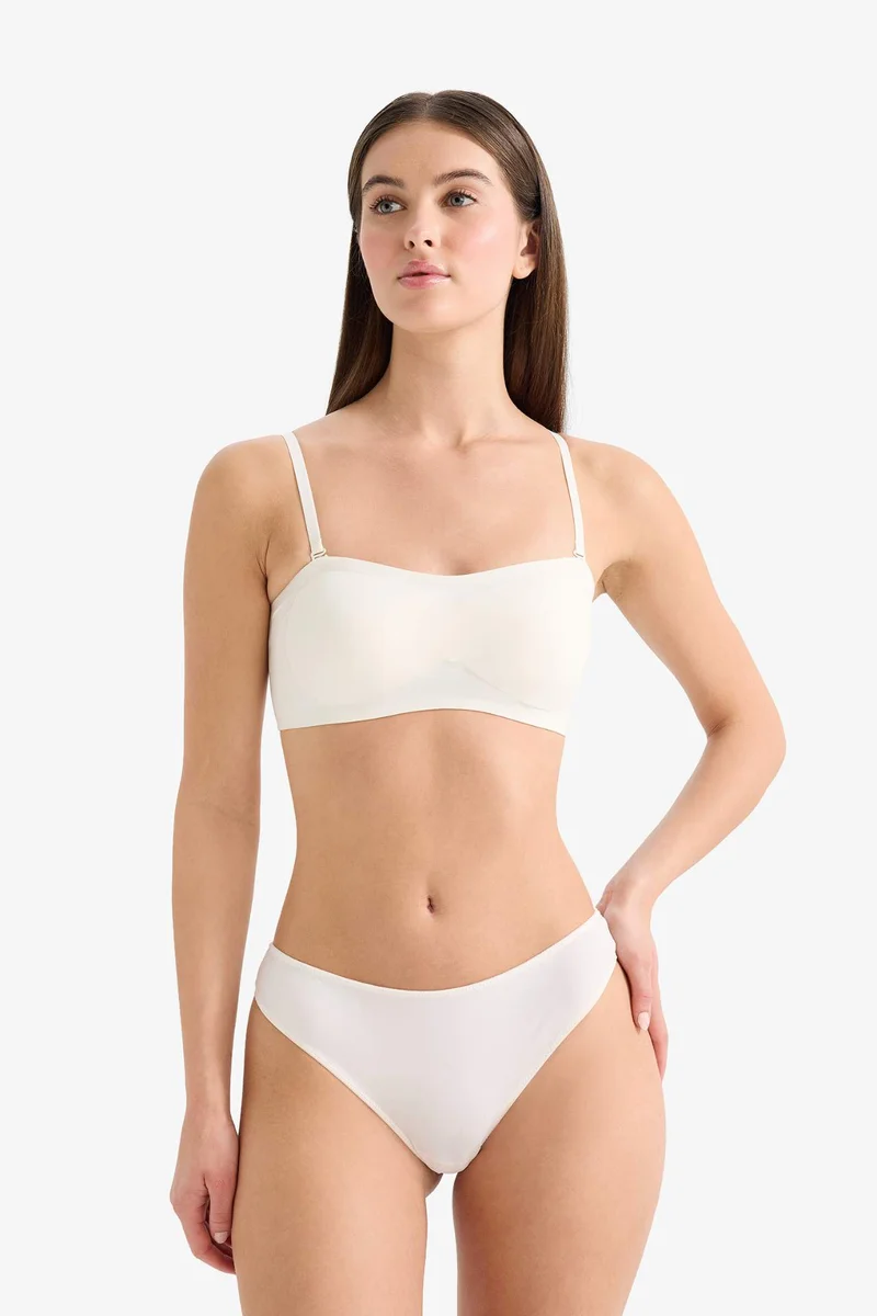 ديفاكتو Strapless Bra with Removable Pads