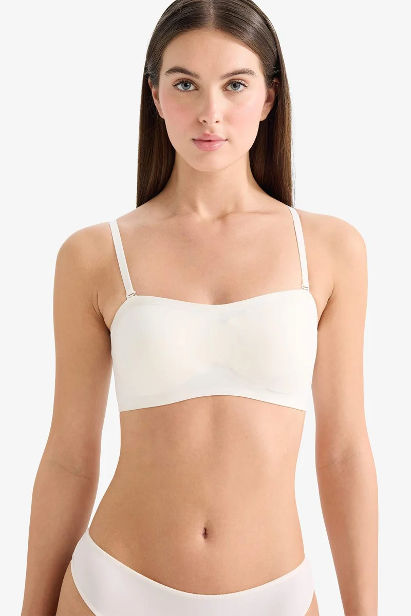 ديفاكتو Strapless Bra with Removable Pads