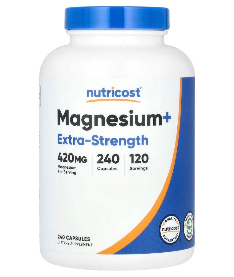 Magnesium+ Extra-Strength 240 Capsules (210 mg per Capsule)