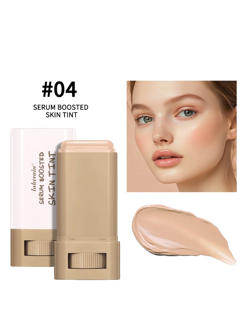 ليكرين Beauty Balm Serum Boosted Skin Tint - مرطب ملون مرطب ، عصا أساس صلبة خفيفة الوزن لتغطية خالية من العيوب ، شفافة إلى متوسطة ، لمسة نهائية متألقة وندية ، ارتداء طوال اليوم - Image 1