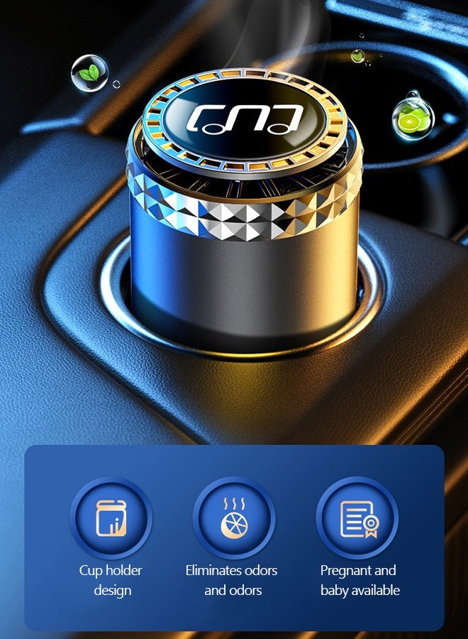 GROIC Car Air Freshener Car Perfume Scent Fragrance Air Purifier Relieve Fatigue Car Aromatherapy Diffuser with Ointment,Automotive Interior - Image 2