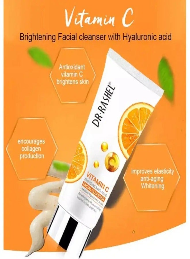 DR. RASHEL Combo - Dr. Rashel Vitamin C 5 Piece Set & 3 x Primer Serums (Vitamin C, Collagen, Hyaluronic Acid)  - Image 2