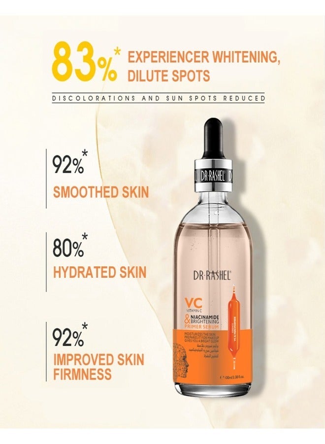DR. RASHEL Combo - Dr. Rashel Vitamin C 5 Piece Set & 3 x Primer Serums (Vitamin C, Collagen, Hyaluronic Acid)  - Image 3