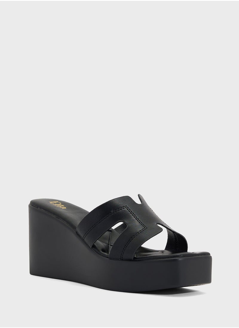 ELLA H Mule Wedge Sandal  - Image 2