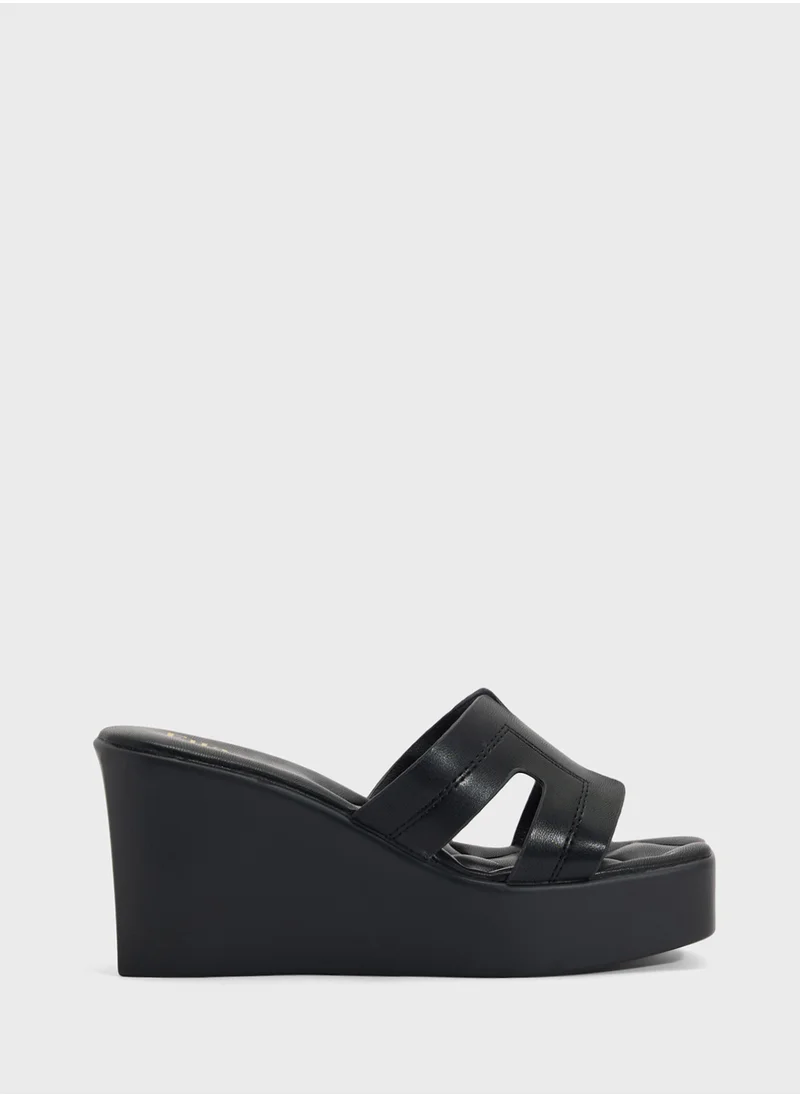 ايلا H Mule Wedge Sandal