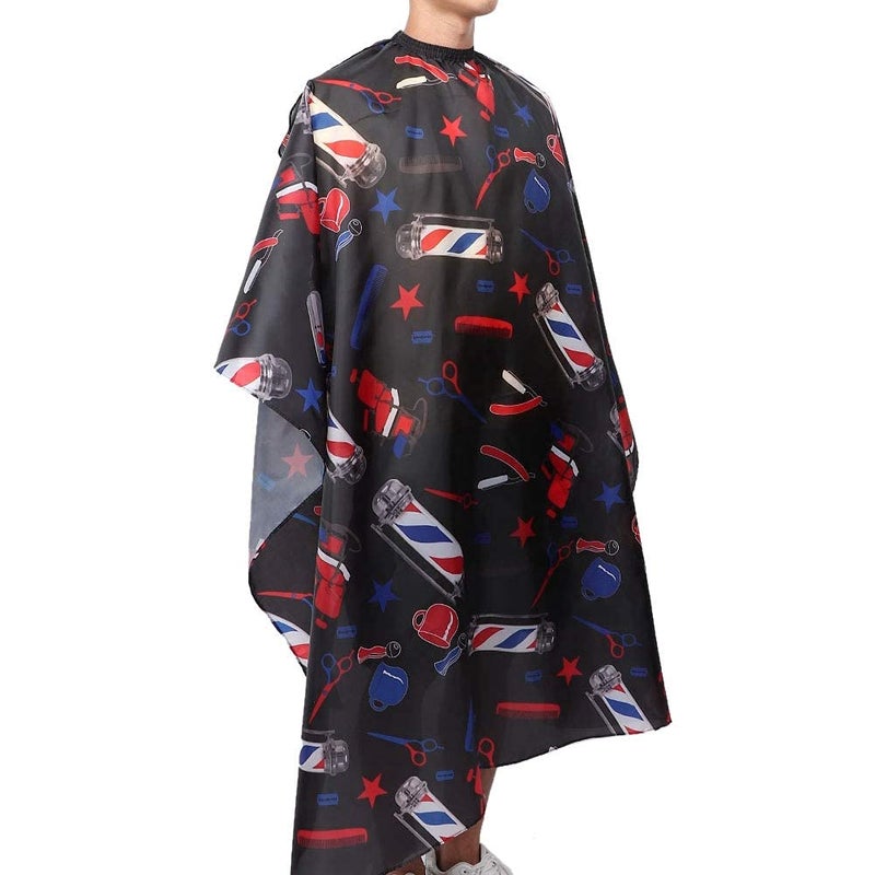 woobles Barber Cape, Hair Capes Hair Cutting Cape Haircut Cape Cover Hair Styling Cape Adjustable Hairdressing Salon Cape for Stylists and Barbers 160x140cm(1#) - Image 1
