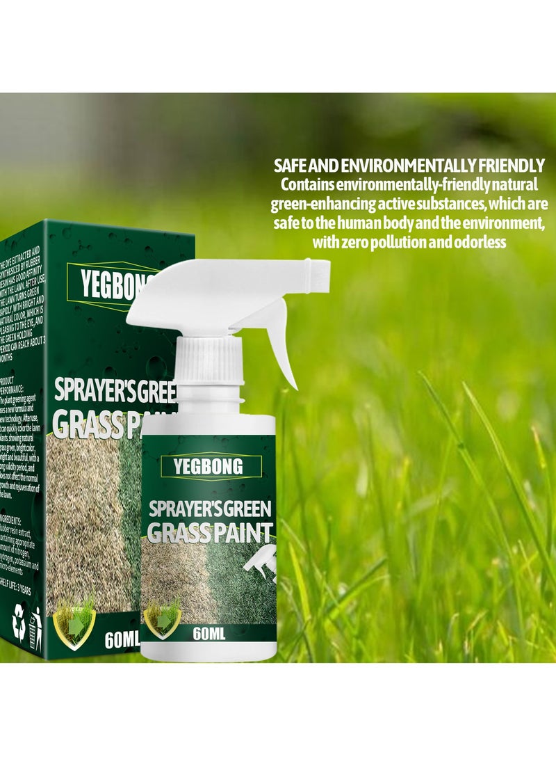 YEGBONG Sprayer's Green Grass Paint,Natural Green Lawn Spray - Image 3