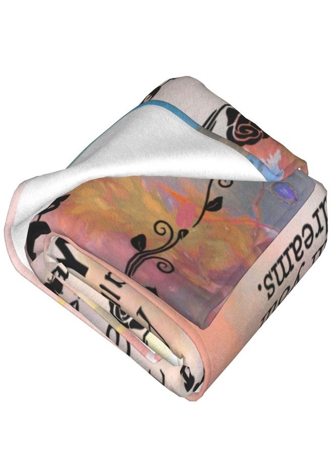 COMFAR Happy Birthday Gifts for Her, Unique Women's Birthday Decorations - Cool Friendship Gifts 40"x 50" - Image 5