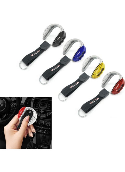 Car Remote ABS Key Fob Cover Case Chains Rope Keychain Shell for Cooper Clubman F54 F55 F56 F57 F60 Hatchback Countryman Styling Accessories