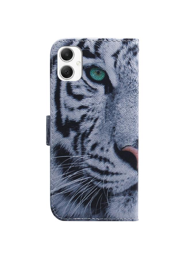 اس-توب جراب هاتف Samsung Galaxy A06 4G برسومات ملونة من الجلد القابل للطي - Image 3