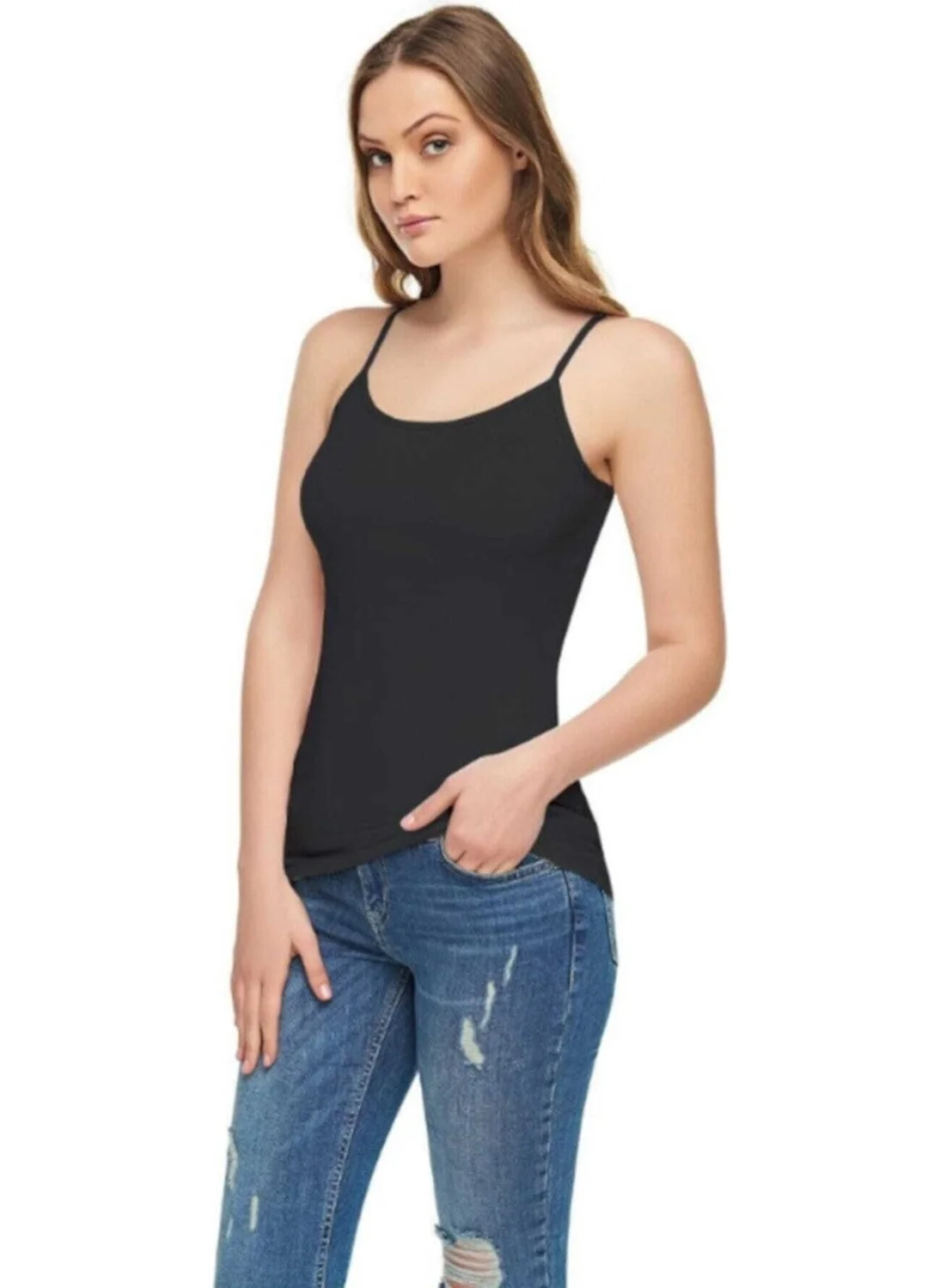Tutku Passion Women's Lycra Strappy Undershirt 12 Pack