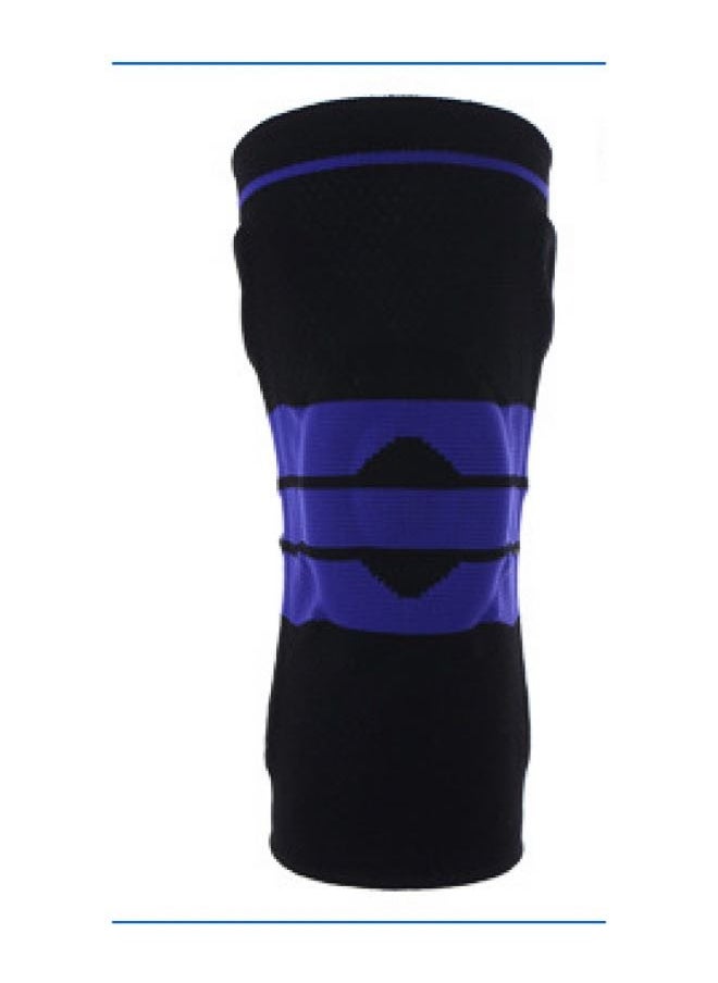Cuken - 1-Pair Adjustable Elastic Sports Knee Brace with Gel Support and Side Rods Compression Knee Pad Knee Support for Running, Basketball and Sports Activities - Image 1