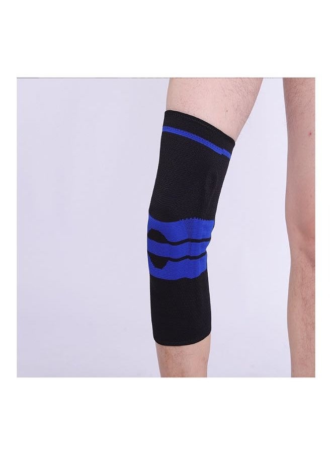 Cuken - 1-Pair Adjustable Elastic Sports Knee Brace with Gel Support and Side Rods Compression Knee Pad Knee Support for Running, Basketball and Sports Activities - Image 1