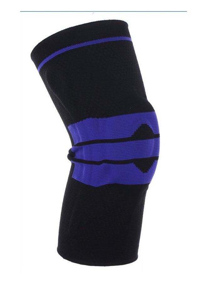Cuken - 1-Pair Adjustable Elastic Sports Knee Brace with Gel Support and Side Rods Compression Knee Pad Knee Support for Running, Basketball and Sports Activities - Image 1